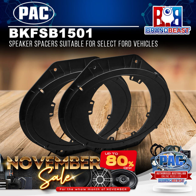 PAC BKFSB1501 Speaker Spacers Suitable For Select Ford Vehicles