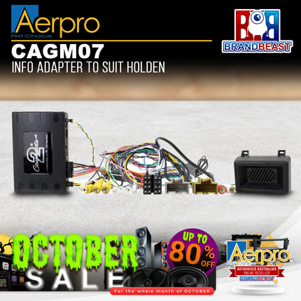 Aerpro CAGM07 Info Adapter to Suit Holden