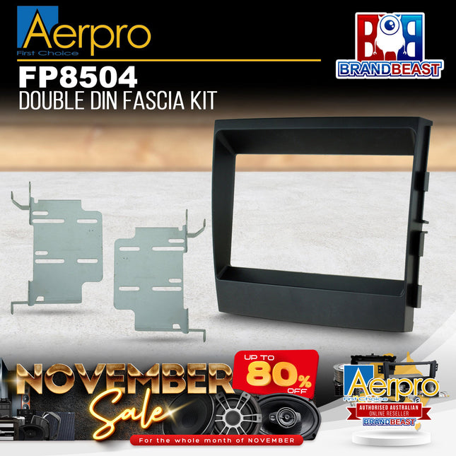 Aerpro FP8504 Double DIN Facia Kit Suit Porsche Panamera - Black