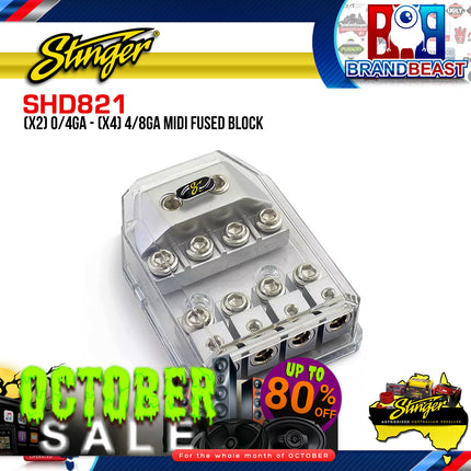 Stinger SHD821 HPM Series MIDI Fused Distribution Block