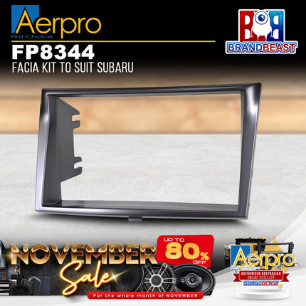 Aerpro FP8344 Facia Kit to Suit Subaru