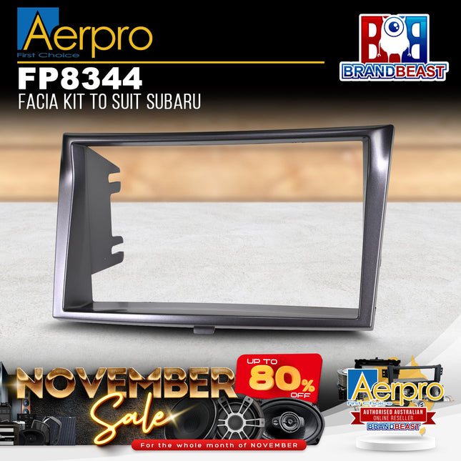Aerpro FP8344 Facia Kit to Suit Subaru