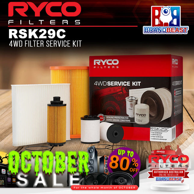 Ryco RSK29C 4WD Filter Service Kit