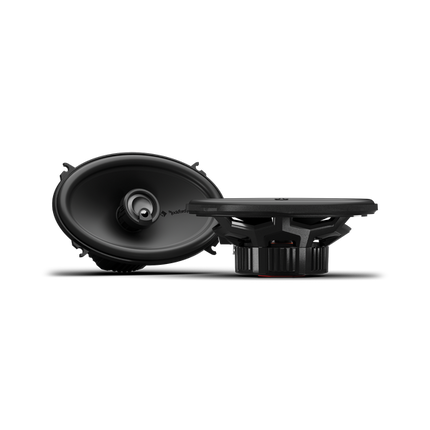 Rockford Fosgate P1V2-46 Punch P1 4"x6" 3-Way Coaxial Speakers