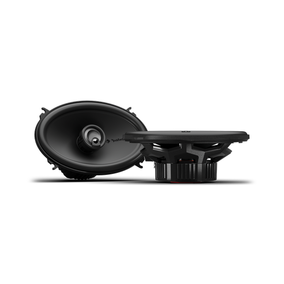 Rockford Fosgate P1V2-46 Punch P1 4"x6" 3-Way Coaxial Speakers