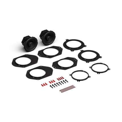 Rockford Fosgate P1V2-5 Punch P1 5.25" 3-Way Coaxial Speakers