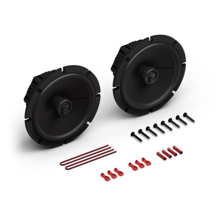 Rockford Fosgate P1V2-675 Punch P1 6.75" 3-Way Coaxial Speakers