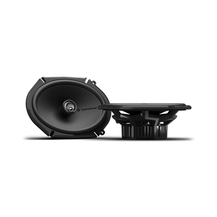 Rockford Fosgate P1V2-68 Punch P1 6"x8" 3-Way Coaxial Speakers