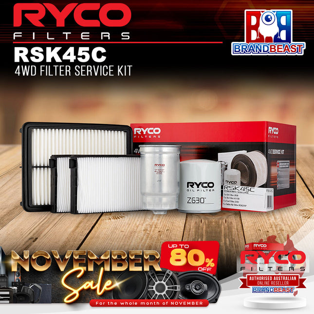 Ryco RSK45C 4WD Filter Service Kit