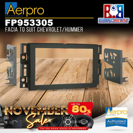 Aerpro FP953305 Facia to Suit Chevrolet/Hummer