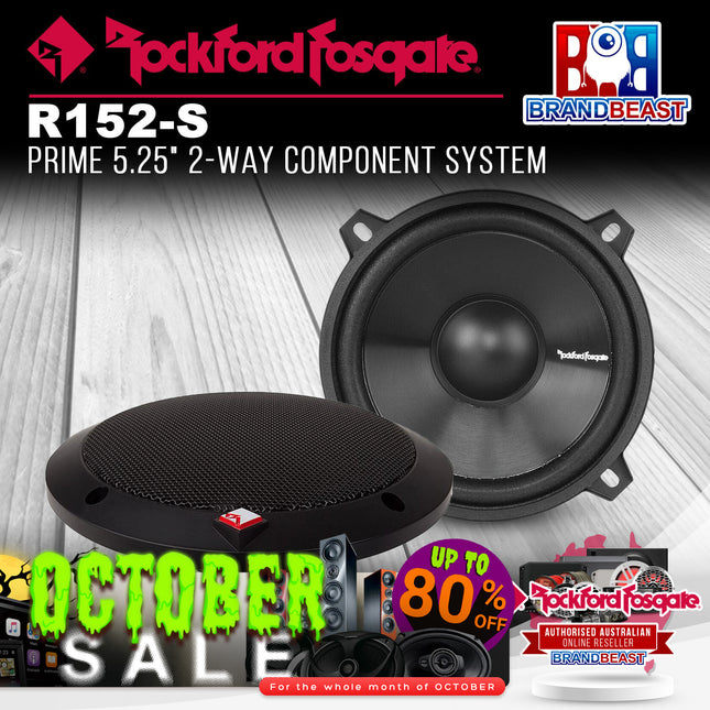 Rockford Fosgate R152-S Prime 5.25" 2-Way Component System