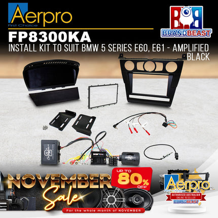 Aerpro FP8300KA Install Kit to Suit BMW 5 Series