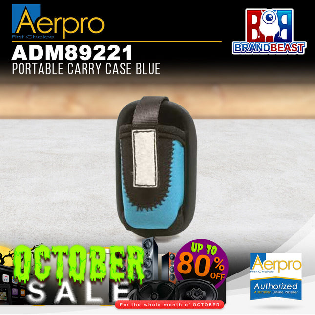 Aerpro ADM89221 Portable Carry Case - Aqua Blue