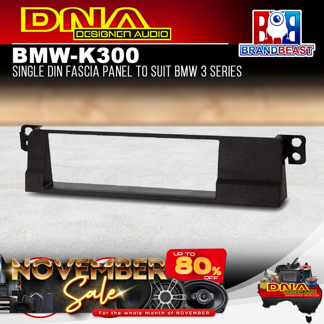 DNA BMW-K300 Single DIN Fascia Panel to Suit BMW 3 Series