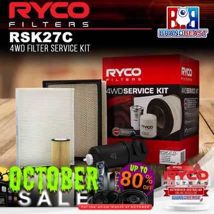 Ryco RSK27C 4WD Filter Service Kit