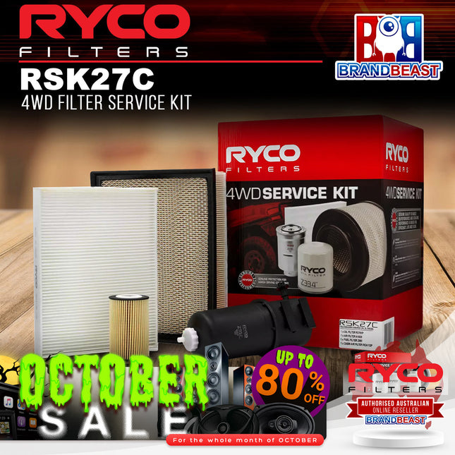 Ryco RSK27C 4WD Filter Service Kit
