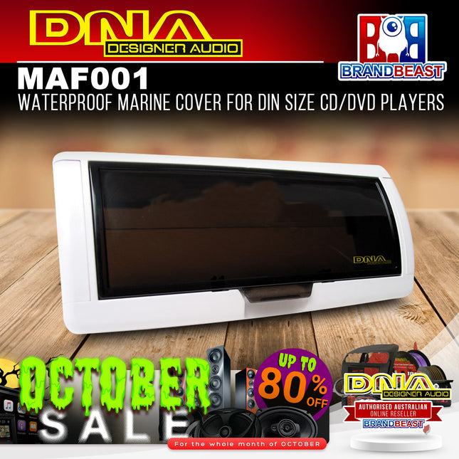 DNA MAF001 Waterproof Marine Cover For DIN Size CD/DVD Players