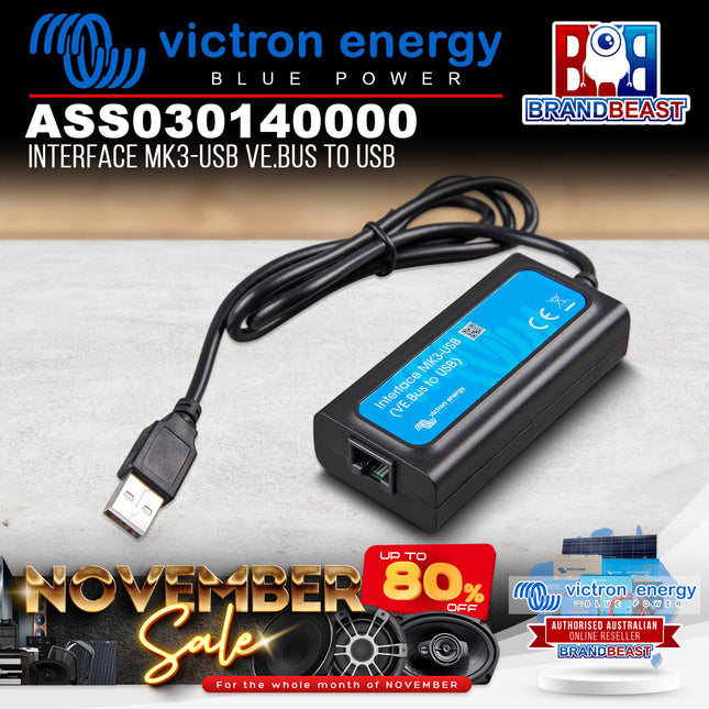 Victron Energy ASS030140000 Interface MK3-USB VE.Bus to USB