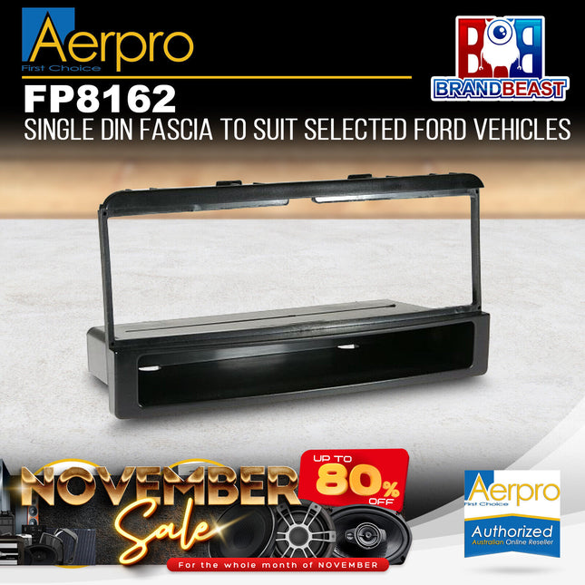 Aerpro FP8162 Single DIN Facia To Suit Selected Ford Vehicles