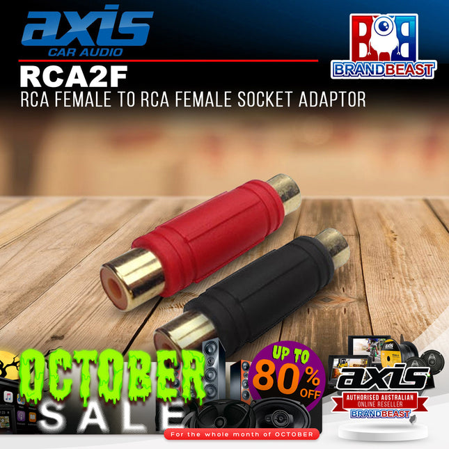 Axis RCA2F Female to Female RCA Socket Adaptor