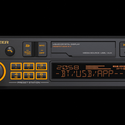 Pioneer SXT-C10PS Retro Radio Digital Media Receiver