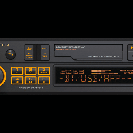 Pioneer SXT-C10PS Retro Radio Digital Media Receiver