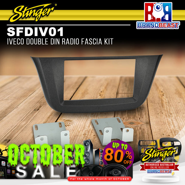 Stinger SFDIV01 Iveco Double DIN Radio Fascia Kit