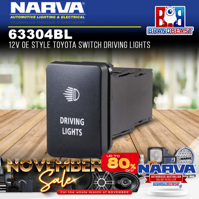Narva 63304BL 12V OE Style Toyota Switch Driving Lights
