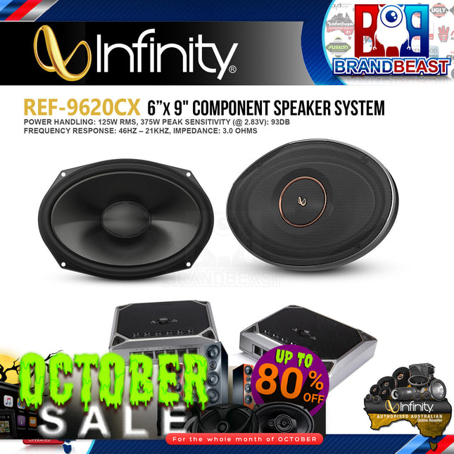 Infinity REF9620cx 6"x9" 375W Component Speaker System