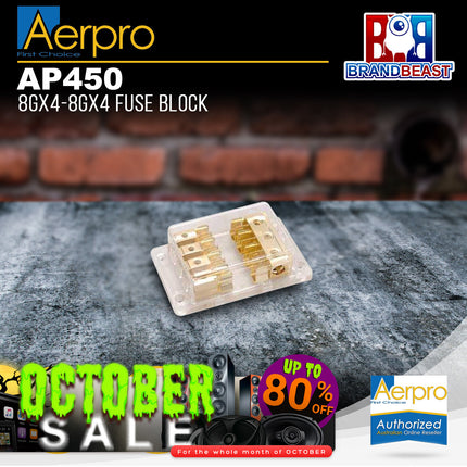 Aerpro AP450 8Gx4-8Gx4 Fuse Block