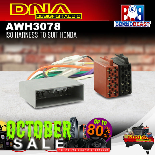 DNA AWH3078 ISO Harness to Suit Honda