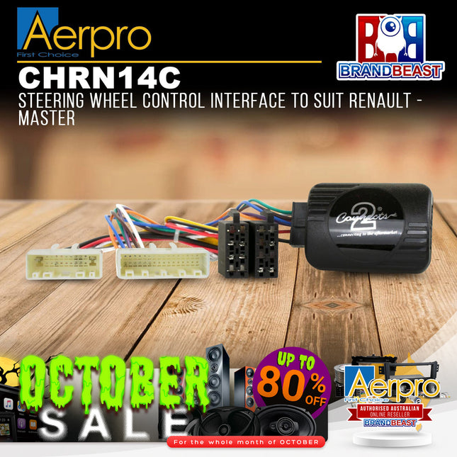 Aerpro CHRN14C Steering Wheel Control Interface to Suit Renault - Master