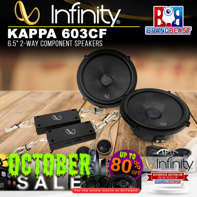 Infinity KAPPA 603CF 6.5" 2-Way Component Speakers