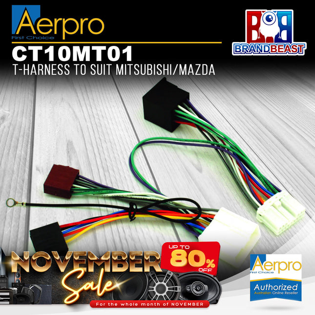 Aerpro CT10MT01 T-Harness to Suit Mitsubishi