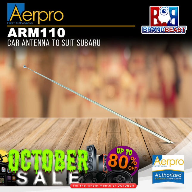Aerpro Arm110 Car Antenna To Suit Subaru