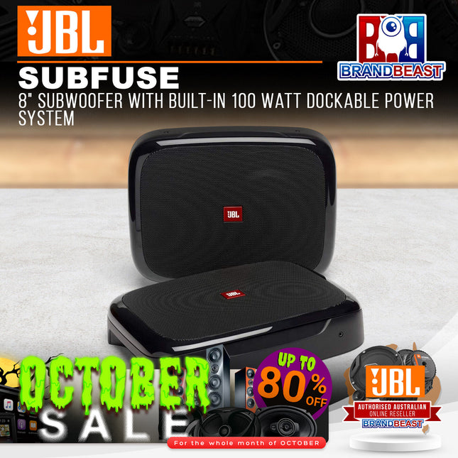 JBL Fuse 8" Subwoofer with Built-In 100 Watt Dockable Power System