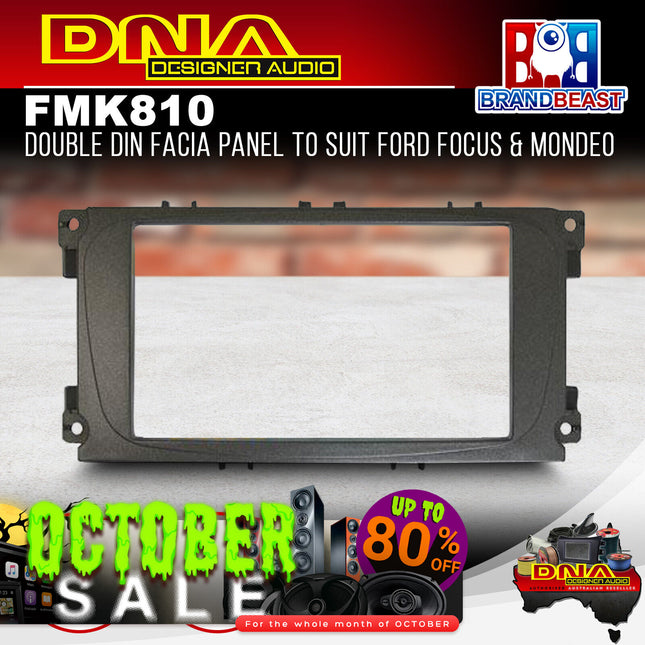 DNA FM-K810 Double DIN Fascia Panel To Suit Ford Focus & Mondeo
