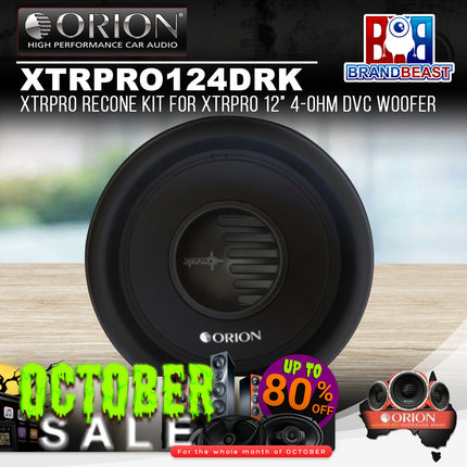 Orion XTRPRO124DRK XTRPRO Recone Kit for XTRPRO 12" 4-Ohm DVC Woofer