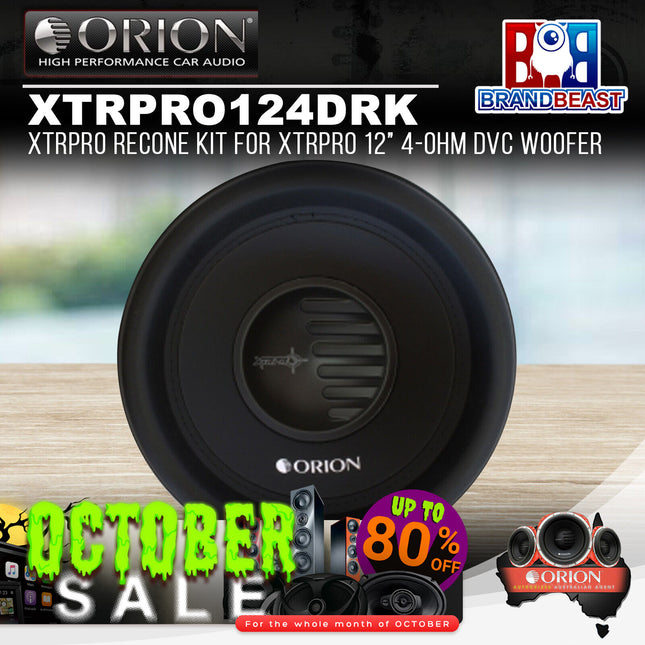 Orion XTRPRO124DRK XTRPRO Recone Kit for XTRPRO 12" 4-Ohm DVC Woofer