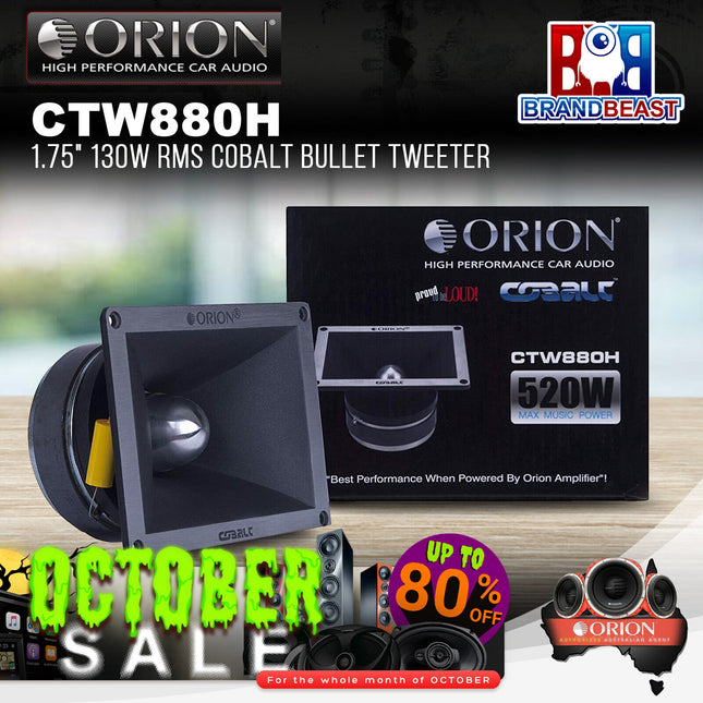 Orion CTW880H 1.75" 130W RMS Cobalt Bullet Tweeter