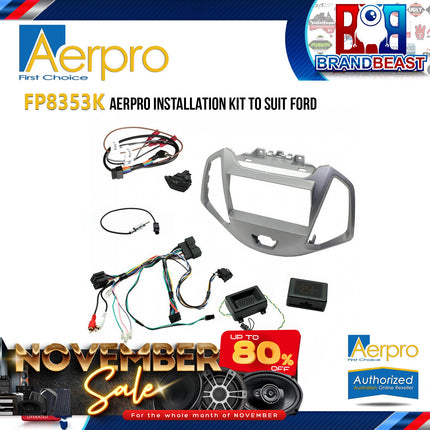 Aerpro FP8353K Installation Kit To Suit Ford