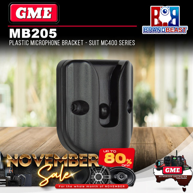 GME MB205 Plastic Microphone Bracket - Suit MC400 Series