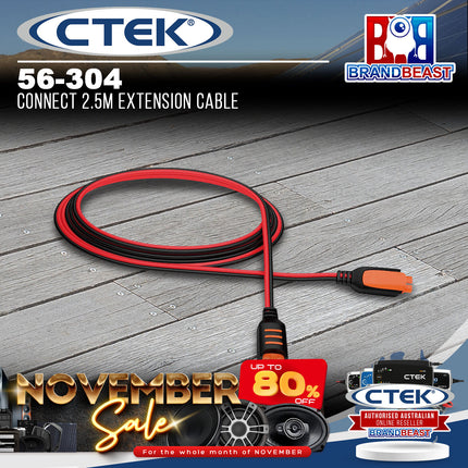 CTEK 56-304 2.5m Comfort Connect Extension Cable
