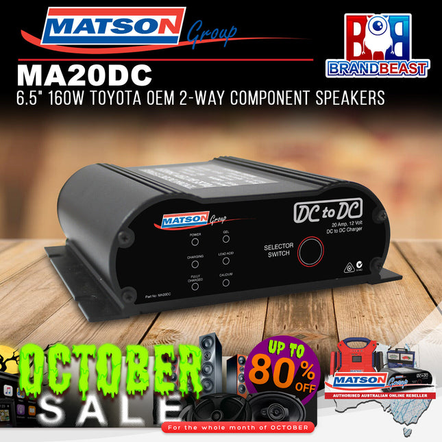 Matson MA20DC 20 Amp Dc To Dc Battery Charger