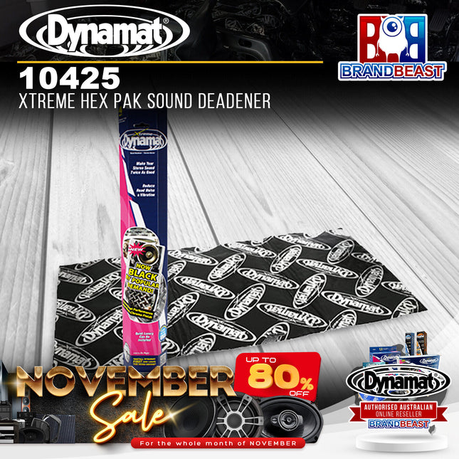 Dynamat 10425 Xtreme Hex Pak Sound Deadener