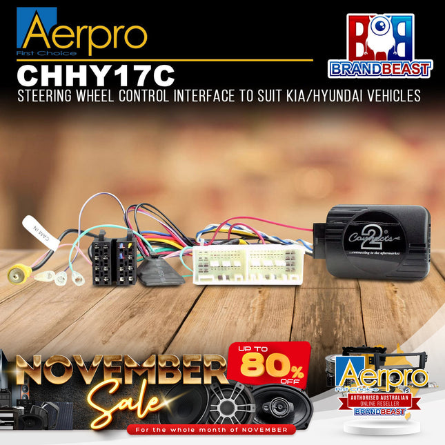 Aerpro CHHY17C Steering Wheel Control Interface to Suit Kia/Hyundai Vehicles