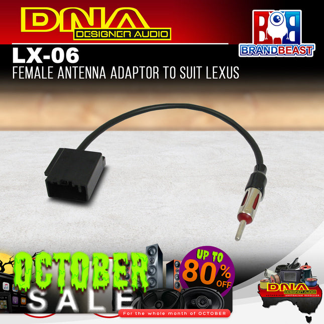 DNA LX-06 Female Antenna Adaptor To Suit Lexus