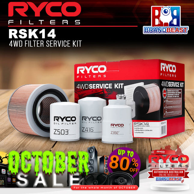 Ryco RSK14 4WD Filter Service Kit
