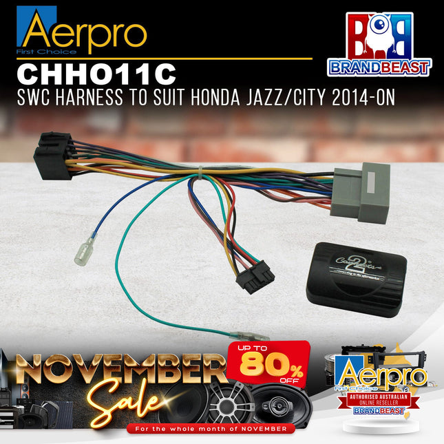 Aerpro CHHO11C Control Harness Type C to Suit Honda