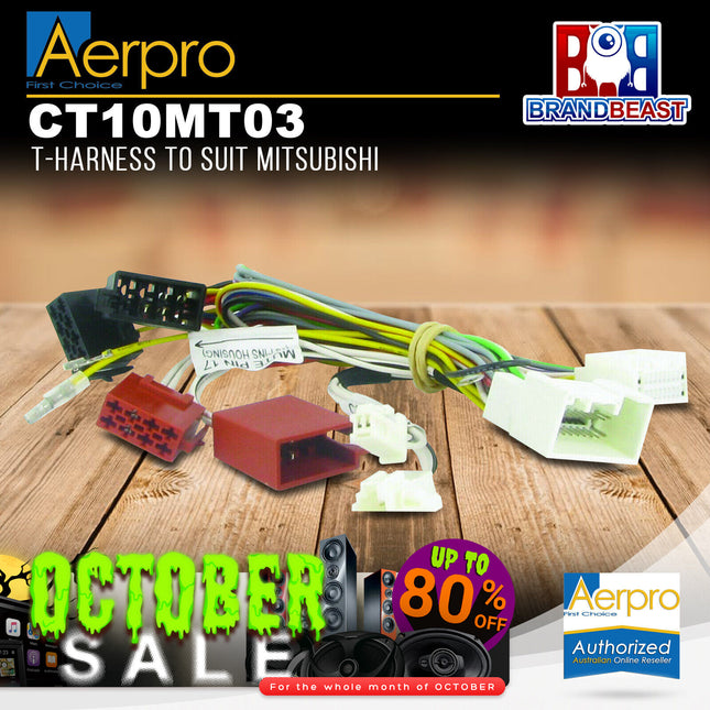Aerpro CT10MT03 T-Harness to Suit Mitsubishi